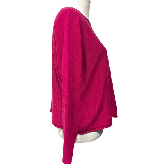 Bianco & Blu Sweater Women's Wool Blend Pullover Pink Made in Italy Size Small - Picture 6 of 8